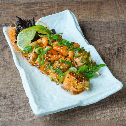 Yakitori zalm (2st)