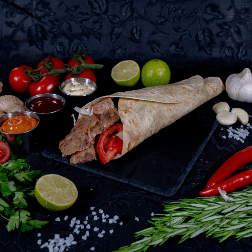 Routier dürüm viande