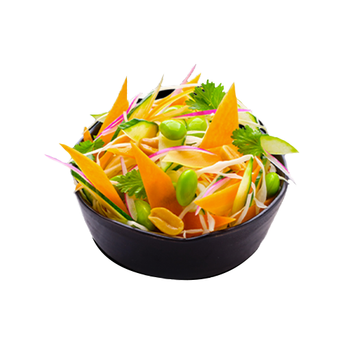 Salade de légumes croquants