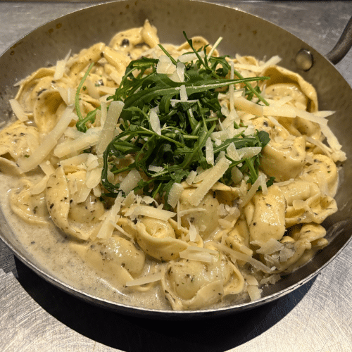 Tortellini ricotta truffée et gorgonzola
