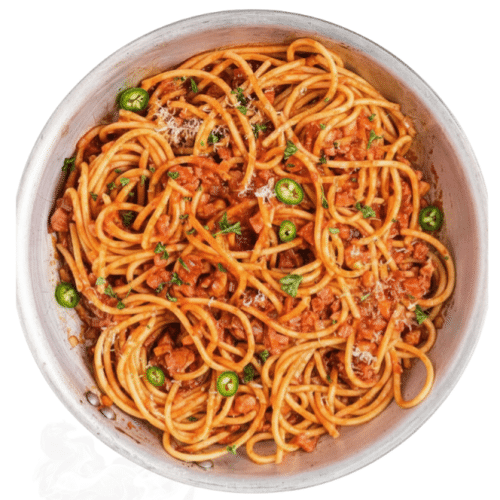 Spaghetti arrabiata