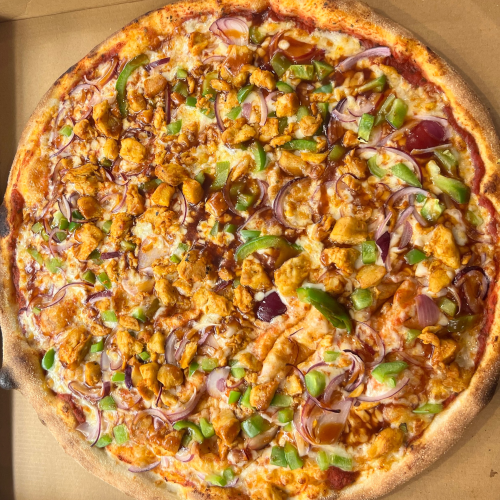 Pizza BBQ chicken