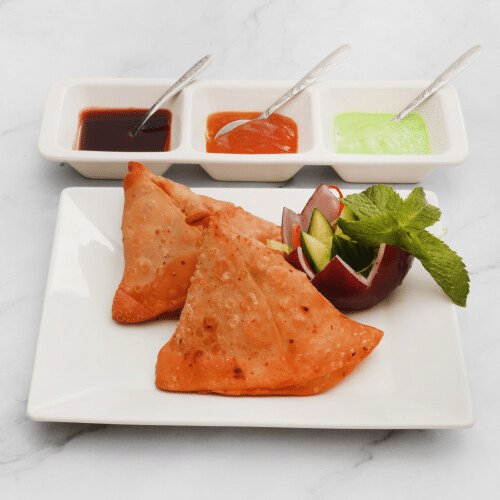 Vegetarisch samosa