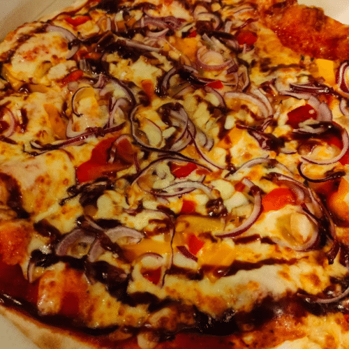 Pizza bbq chicken (M)