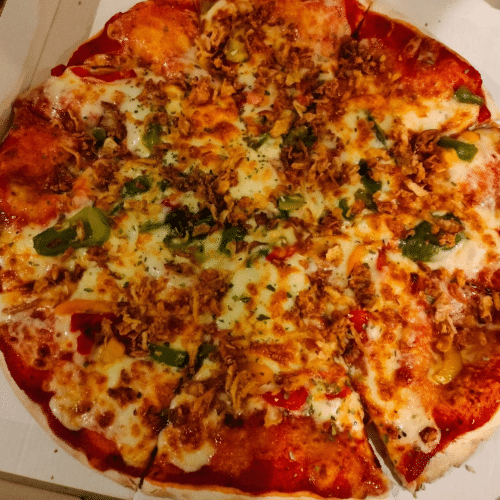 Pizza crunchy vega (L)