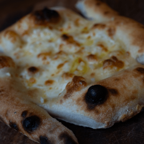 Pain à l'ail mozzarella