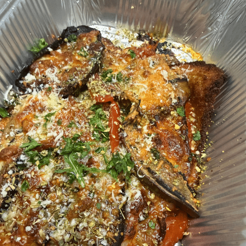 Escalope porchetta à la parmiggiane