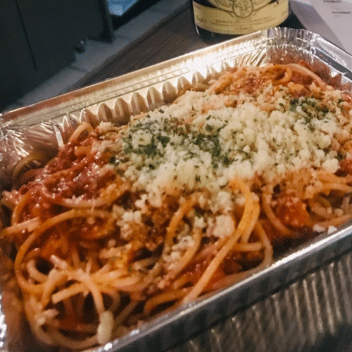 Pasta bolognese