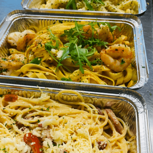 Pasta scampis