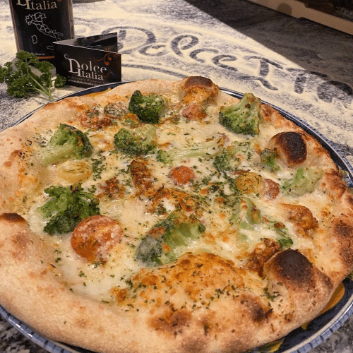 Pizza alfredo (medium)