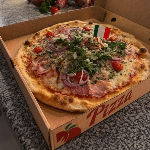 Pizza porchetta medium