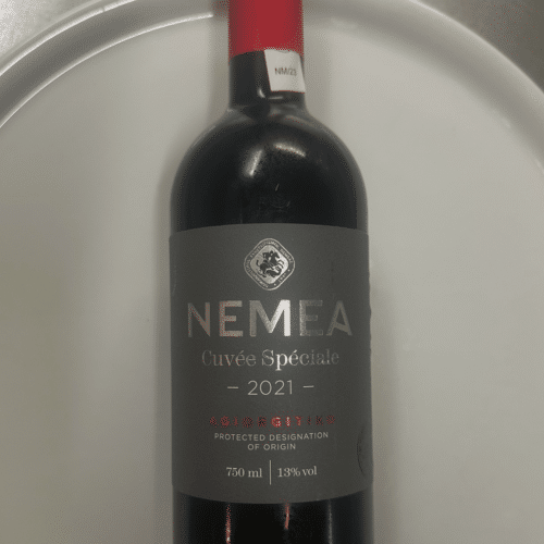 Bouteille de vin rouge