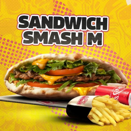 Smash Sandwich Menu M