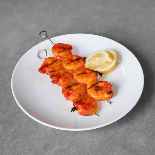 Brochettes scampis grillées