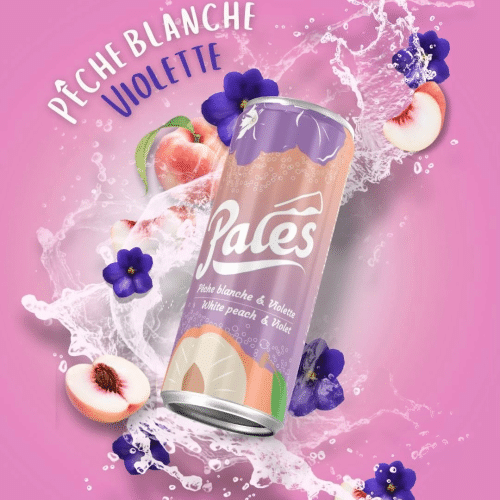 Pales Pêche Blanche & Violette