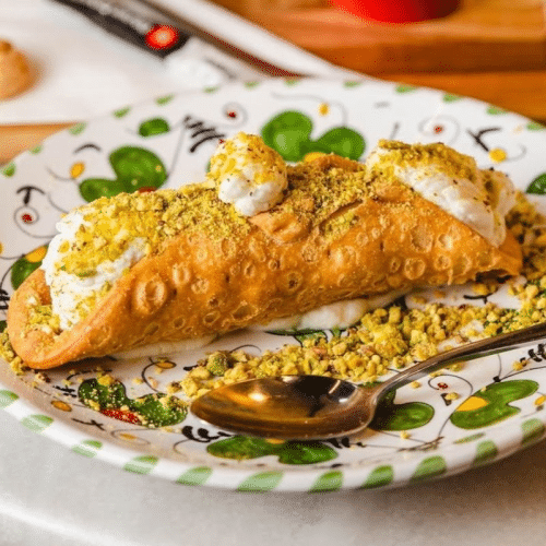 Cannoli Maison - Crumble pistache