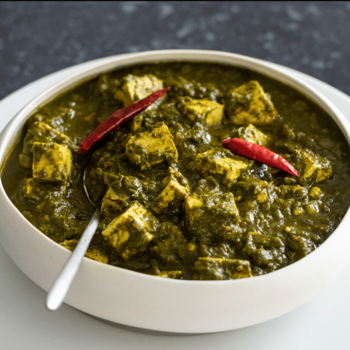 Palak paneer