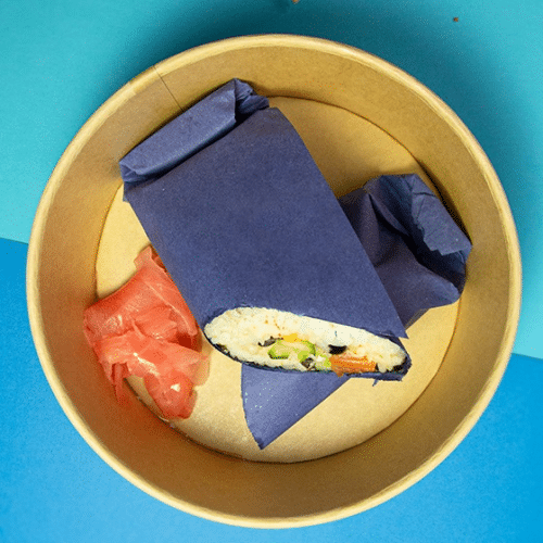 Tempura garnalen burrito
