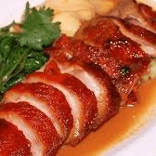 Canard laqué avec sauce au choix