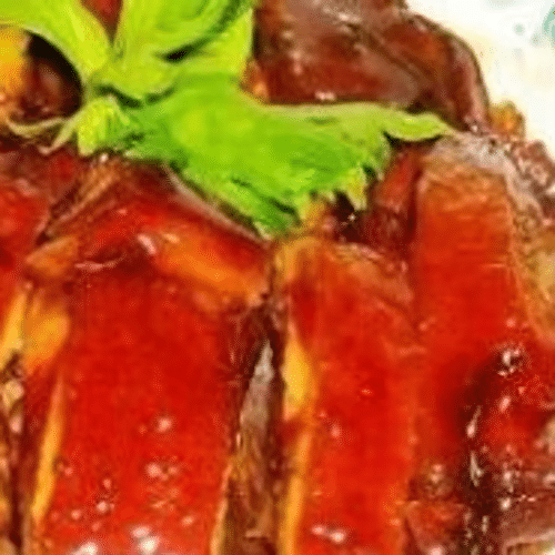 Canard laqué avec sauce au choix