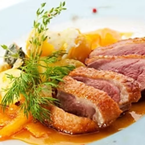 Canard laqué parfumé l'orange