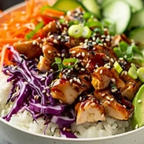 Cuisses de poulet grillées sauce yakitori