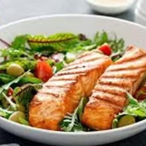 Grillés saumon avec sauce au choix