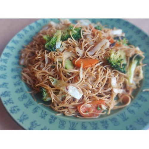 (60) Veggie Chow Mein fried noodles & veggies