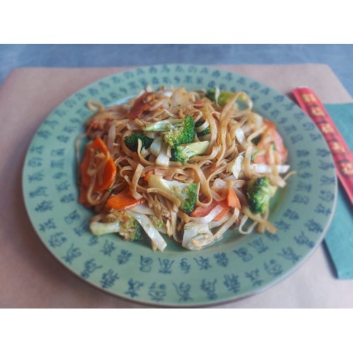 (60) Veggie Chow Mein fried noodles & veggies