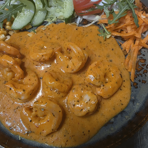 Scampi's in roomsaus 9 stuks