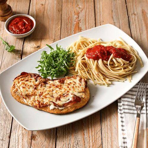 Escalope de veau gratinée