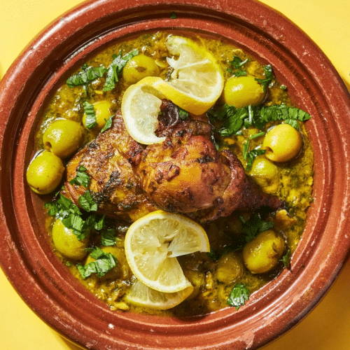 Tajine de poulet/citron