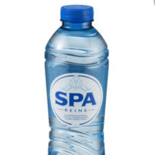 Spa water plat