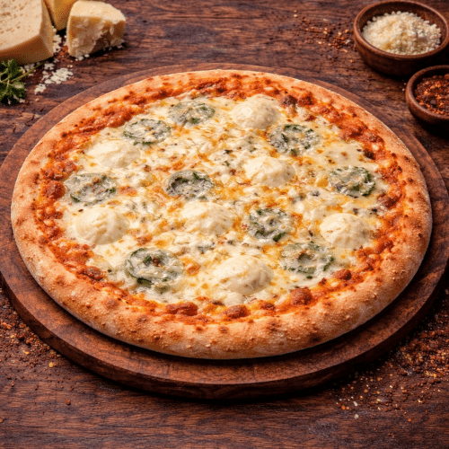 Pizza quattro formaggi (30 cm)