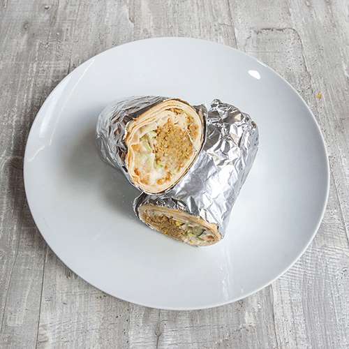 Durum syrische falafel