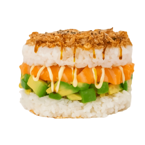 Salmon burger