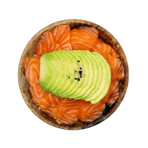 Chirashi saumon avocat