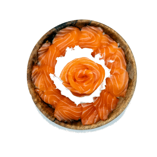 Chirashi saumon cheese