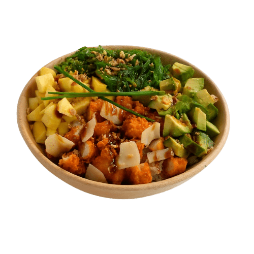Poke bowl poulet
