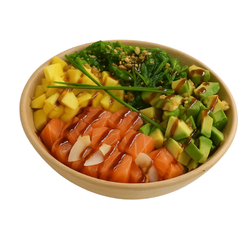 Poke bowl saumon