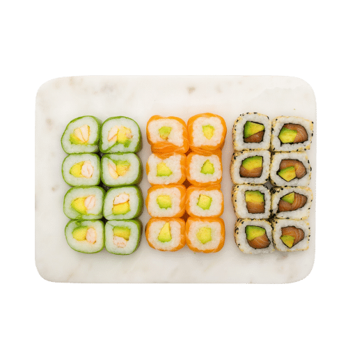 Salmon roll mixte (24 pièces)