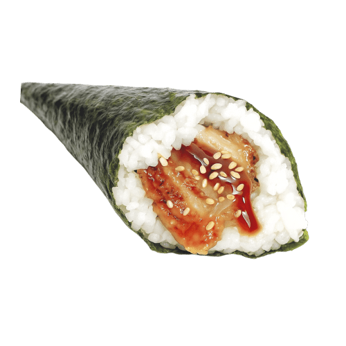 Temaki anguille grillée