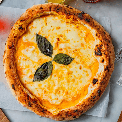 Pïzza margherita gialla