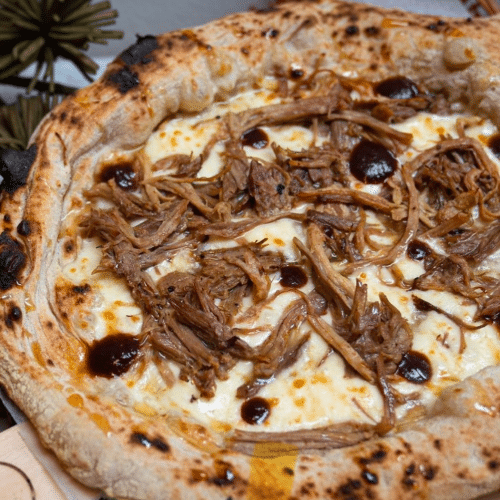 Pizza pulled pork