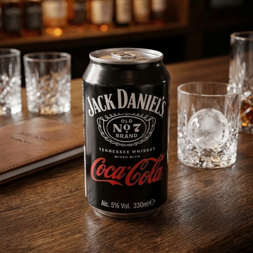 Jack Daniel's mixed Coca cola (Nieuw)