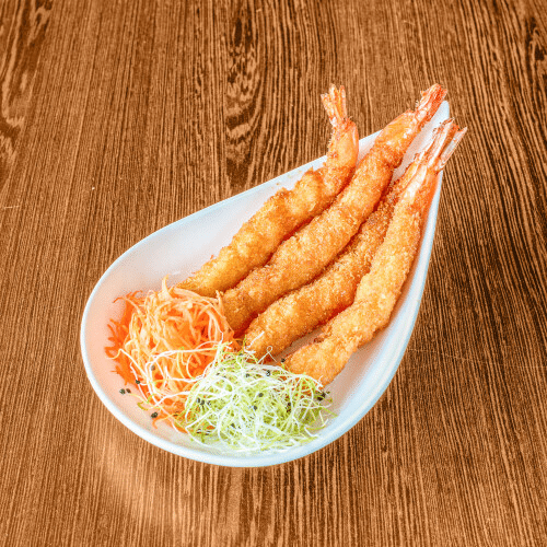 Tempura garnaal (4 stuks)