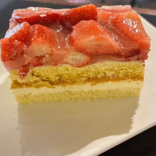 Charlotte à la fraise