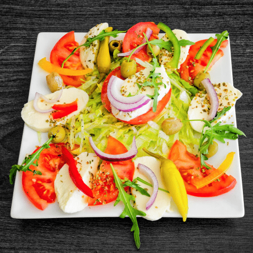 Salade van het huis