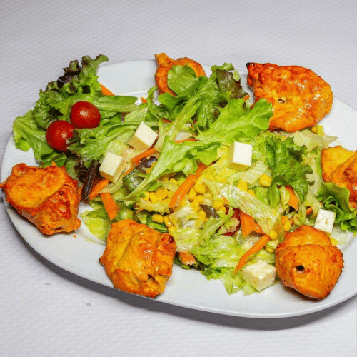 Chicken tikka salad