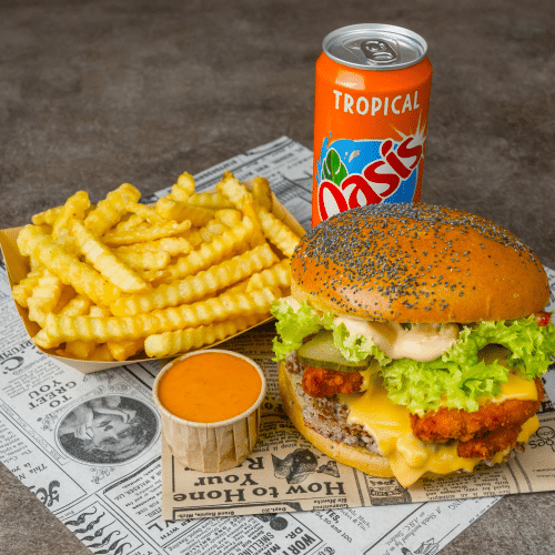 Big Faz'Food Burger menu